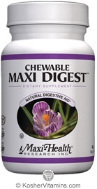 Maxi Health Kosher Maxi Digest Chewable 90 CHW